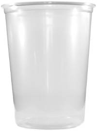 Plastic Deli Cups (32 oz. - 500 count case) NO LIDS