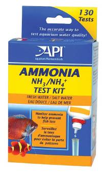 API Freshwater/Saltwater Ammonia Test Kit (130 tests)