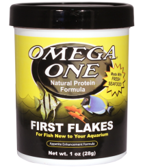 Omega One First Flakes Fish Food (1 oz)