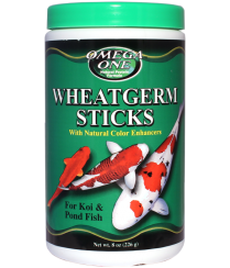 Omega One Wheat Germ Sticks for Pond Fish (8 oz)