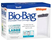 Tetra Whisper Bio-Bag Disposable Filter Cartridges - Large (12 pack)