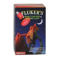 Fluker's Red Spotlight Bulb (250 watt)