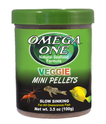 Omega One Sinking Mini Veggie Pellets (1.8 oz)