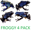 Dart Frog Four Packs