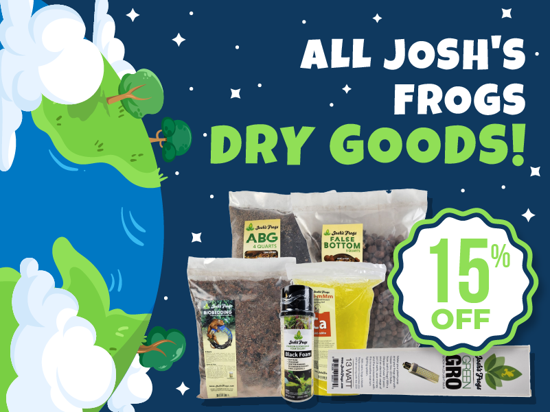 15% Off Josh's Frogs Dry Goods