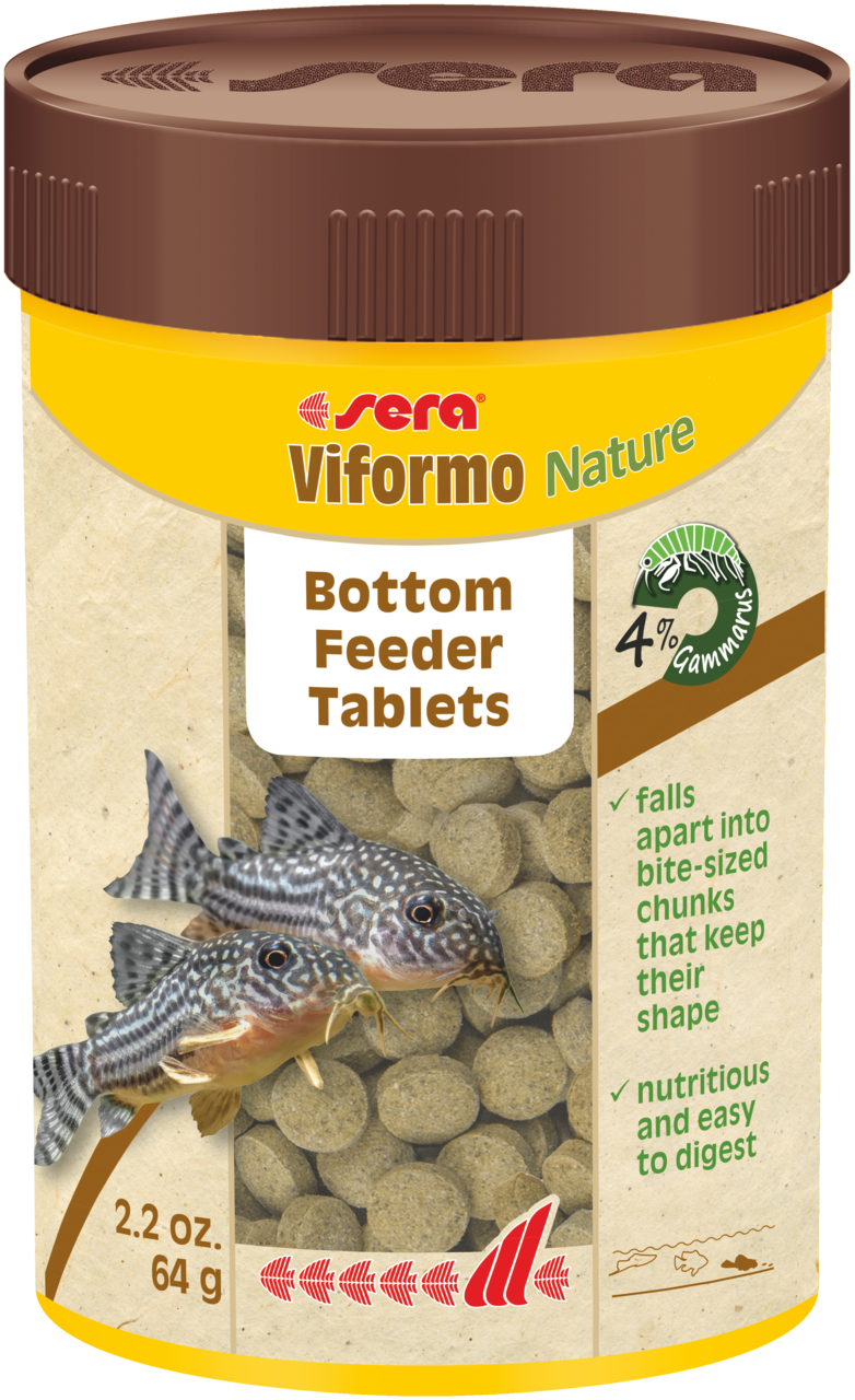 Sera Viformo Nature Bottom Feeder Tablets (258 tabs, 2.2 oz., 64 g)