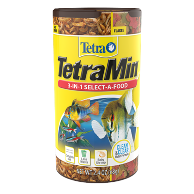 Tetra TetraMin Flakes Select-a-Food (2.4 oz.) - CLOSE TO EXPIRATION