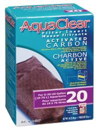 AquaClear 20 Activated Carbon Filter Insert (1.6 oz)
