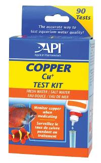 API Copper Test Kit Freshwater and Saltwater (90 Tests)