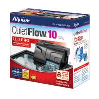 Aqueon QuietFlow LED PRO Aquarium Power 10 Filter (Fits up to 20 Gallon Tanks)