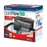 Aqueon QuietFlow LED PRO Aquarium Power 50 Filter (Fits up to 50 Gallon Tanks)