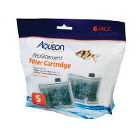 Aqueon Replacement Filter Cartridge (Small - 6 pack)