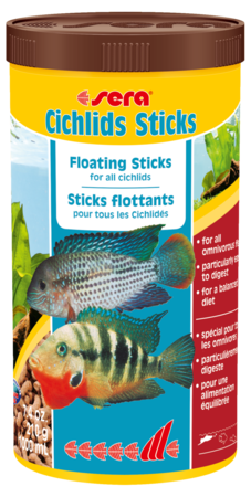 Sera Cichlids Sticks (7.4 oz, 1000 mL)