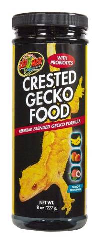 Zoo Med Premium Crested Gecko Food (8 oz Jar - TROPICAL FRUIT)