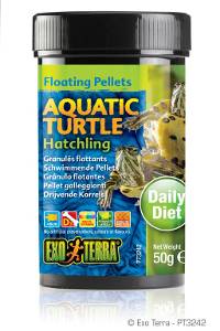 Exo Terra Aquatic Turtle Hatchling Floating Pellets (1.7 oz)