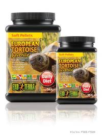 Exo Terra European Tortoise Juvenile Soft Pellets (9.1 oz)