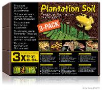 Exo Terra Plantation Soil (8 Quart Brick) 3 Pack