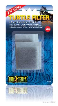 Exo Terra Turtle Filter Carbon Pads (2 Pack)