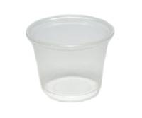 Plastic Deli Feeding Cups (1 oz - 2500 count case) NO LIDS