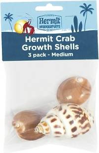 Fluker's Hermit Crab Growth Shells - Medium (3 Pack)
