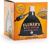 Fluker's Sun Dome Deep Dome Lamp Fixture (8.5 inch)