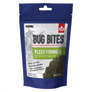 Fluval BugBites Sticks for Pleco Bottom-Feeders (4.6 Oz)