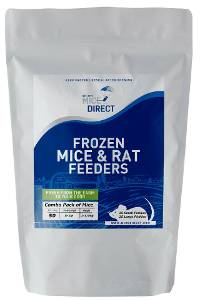 MiceDirect Frozen Mice Combo Pack - Small Pinkies & Pinkies