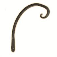 Panacea Hookery® Curved Hanger with Downturned Hook (8in)
