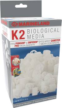 Marineland K2 Biological Media (Net Wt 700 mL, 95 g)