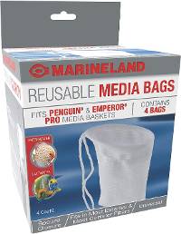 Marineland Reusable Media Bags - 4 pack