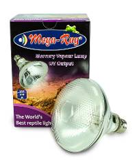 Mega-Ray Mercury Vapor Bulb (160 Watt) FREE SHIPPING