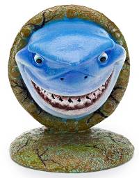 Penn-Plax Disney Finding Nemo Aquarium Ornaments - Bruce (4.5" Tall)