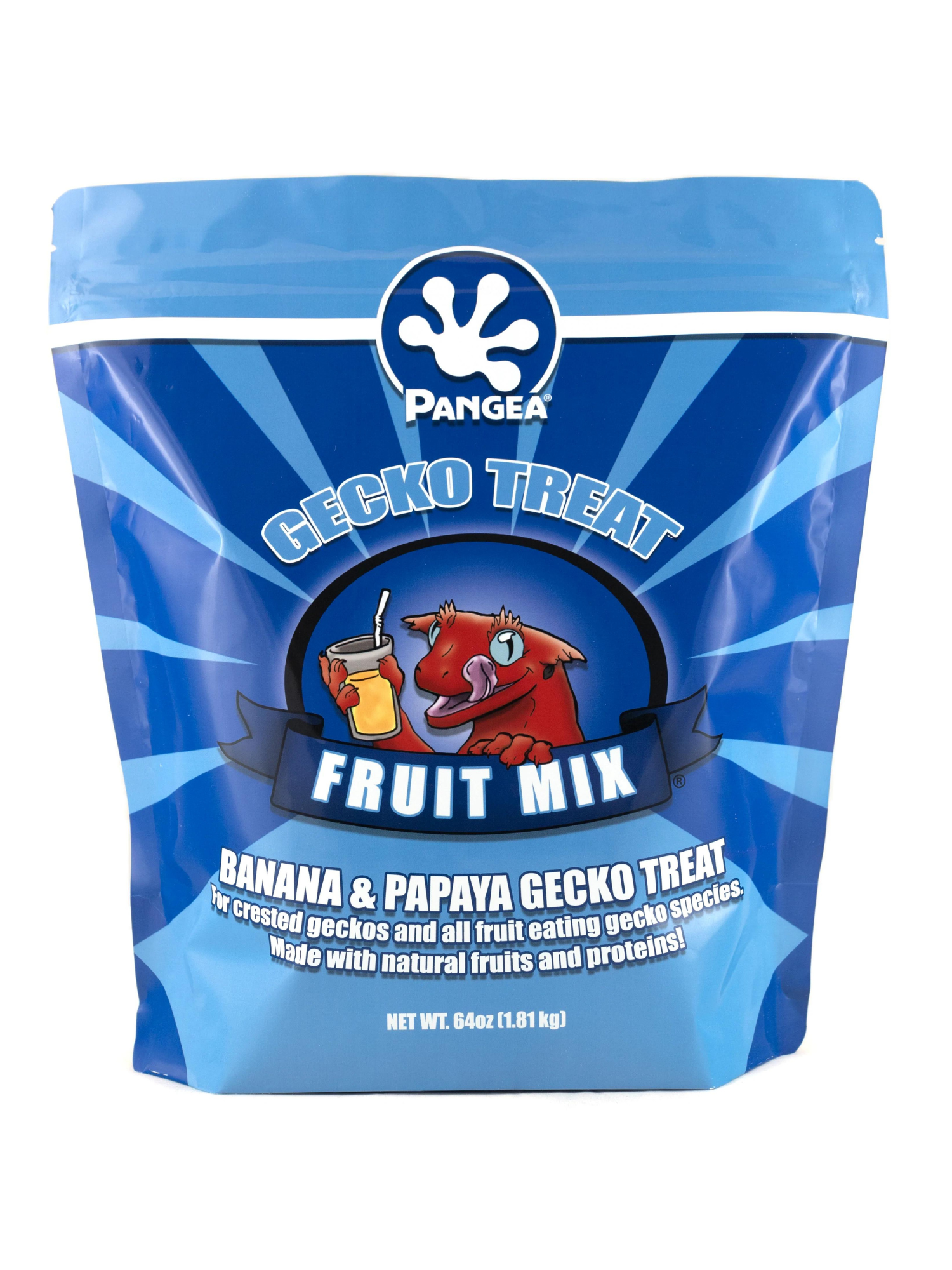 Pangea Banana & Papaya Fruit Mix Gecko Treat™ - BLUE (64 oz.)