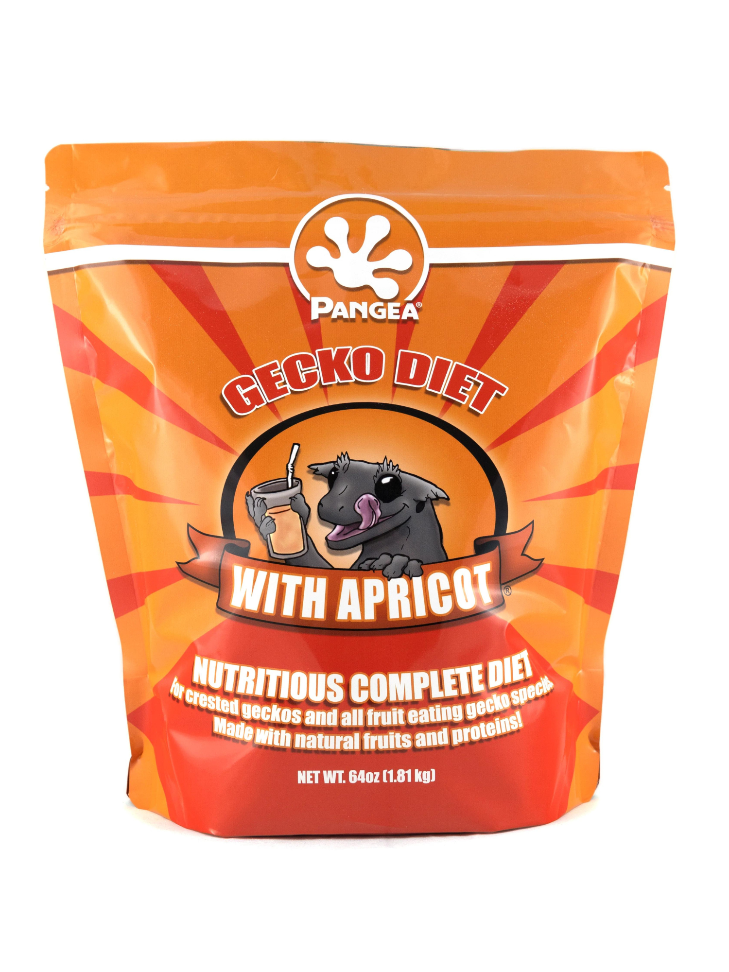 Pangea Gecko Diet with Apricot™ - ORANGE (64 oz.)