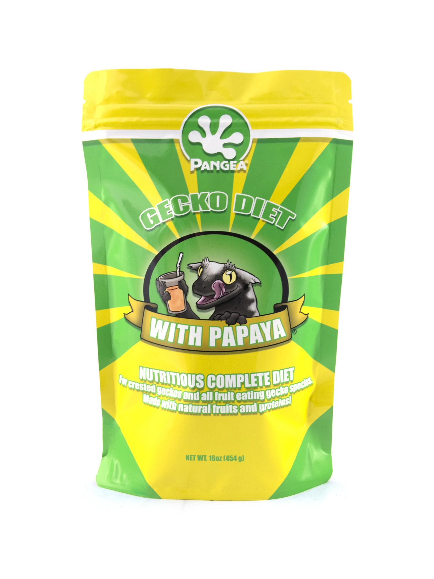 Pangea Gecko Diet with Papaya™ - YELLOW (16 oz.)