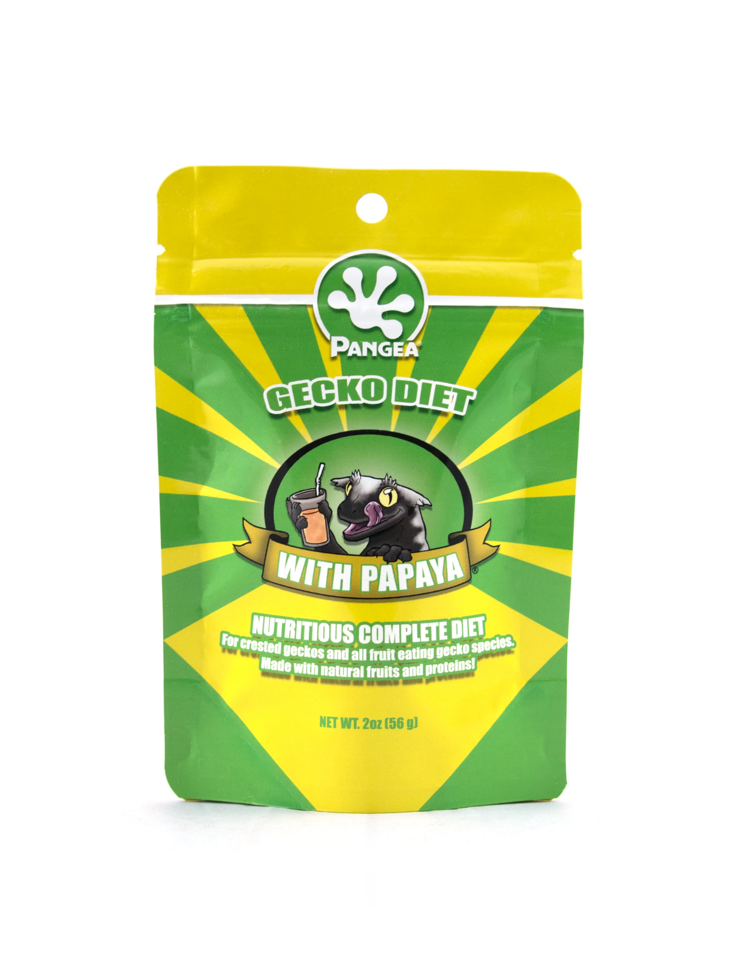 Pangea Gecko Diet with Papaya™ - YELLOW (2 oz.)