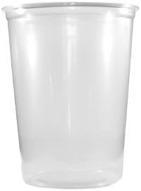 Plastic Deli Cups (32 oz - 500 count case) NO LIDS