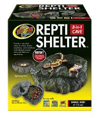 Zoo Med Repti Shelter 3-in-1 Cave (Small 6")