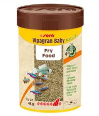 Sera Vipagran Baby Nature Fry Food (1.6 oz., 100 mL)