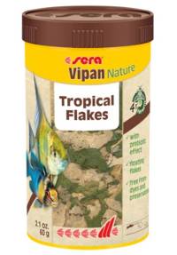 Sera Vipan Nature Tropical Flakes (2.1 oz, 250 mL)