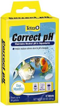 Tetra Correct pH - 8 tablets (treats up to 80 gallons)
