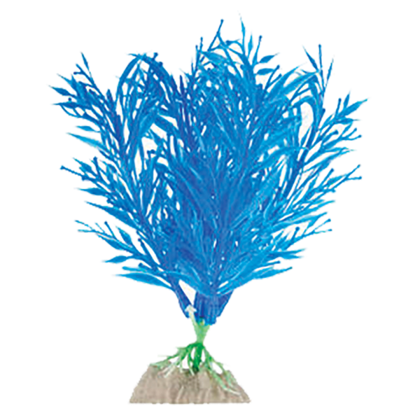 Tetra GloFish Aquarium Plant (Medium - Blue)