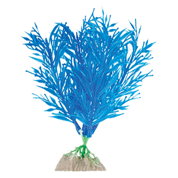 Tetra GloFish Aquarium Plant (Medium - Blue)