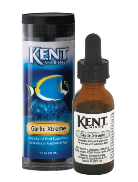 Kent Marine Garlic Xtreme Attractant & Food Supplement (1 oz)