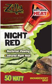 Zilla Night Red Incandescent Spot (50 Watt)