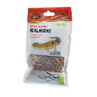 Zilla Reptile Munchies Mealworms - Trial Size (0.5 oz, 14 g)