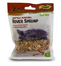 Zilla Reptile Munchies River Shrimp (0.35 oz, 9.9 g)