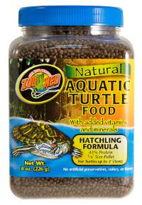 Zoo Med Natural Aquatic Turtle Food (8 oz - Hatchling Formula)