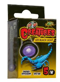Zoo Med Creatures LED Black Light (5 Watt)