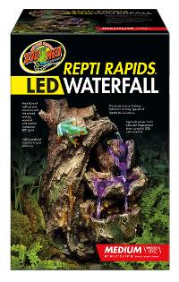 Zoo Med Repti Rapids LED Wood Waterfall (Medium)